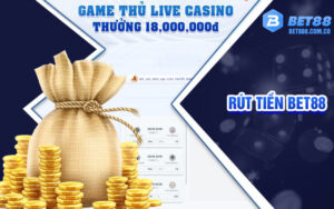 Hướng dẫn cách rút tiền BET88